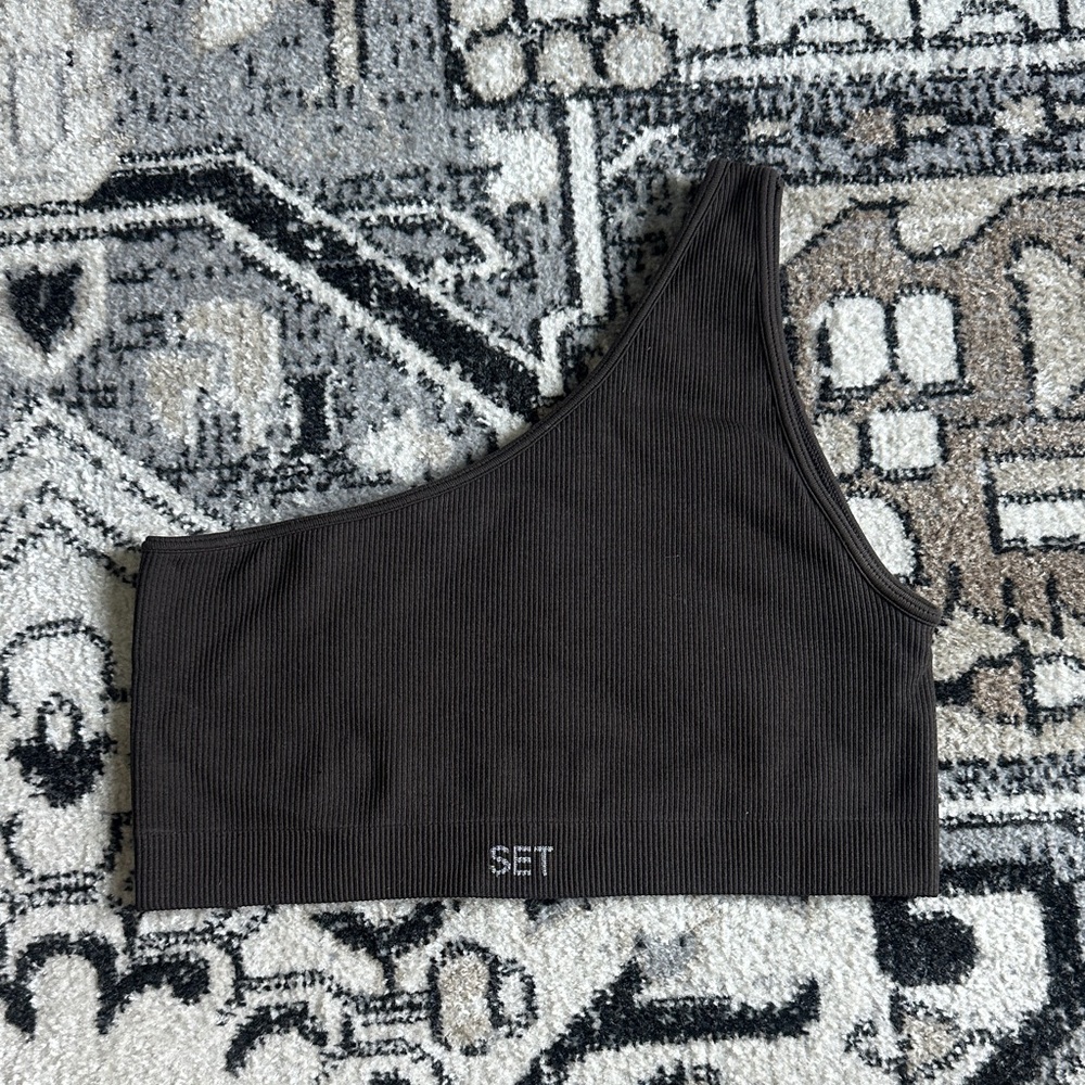 SET ACTIVE ONE SHOULDER BRA